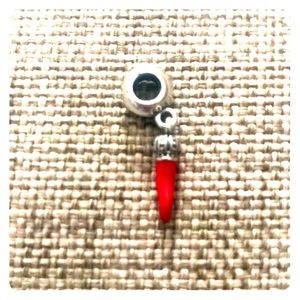 Pandora Red Italian Horn